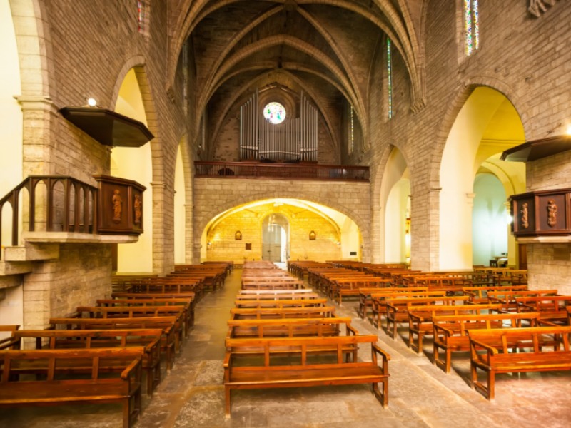 Interior of sants maria del turers